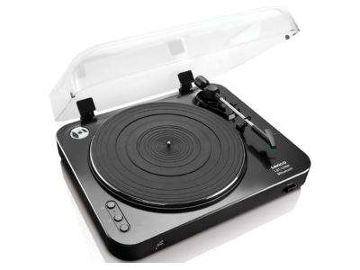 Product image Lenco LBT 120 sw semi automatic record player black
