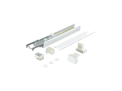 Produktbild 1 Signify PLS LL500Z CM L400Gen2WH Mitteleinspeisung weiss 3 Kabeleinfuehrungen
