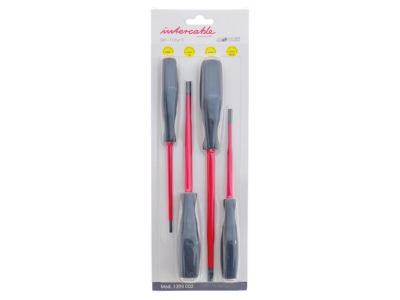 Produktbild 1 Intercable Tools 1399002 Schlitz Schraubendreher Set VDE