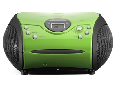 Product image Lenco SCD 24 green black Portable radio recorder
