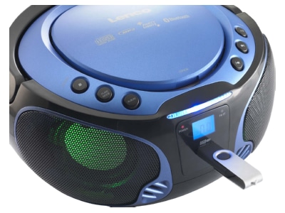 Product image 2 Lenco SCD 550 blue Portable radio recorder MP3
