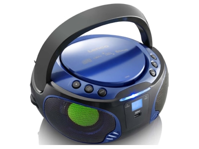 Product image 3 Lenco SCD 550 blue Portable radio recorder MP3
