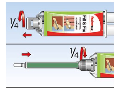 Detailed view 3 Fischer DE Fill Fix B  VE6  All purpose plug 8x10 5mm Fill Fix B  quantity  6 
