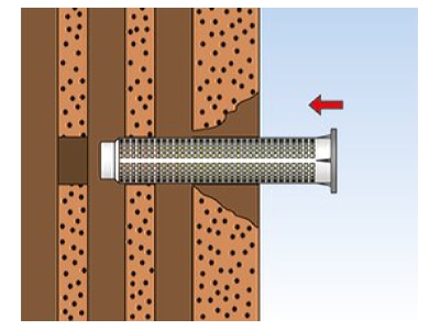 Detailed view 7 Fischer DE Fill Fix B  VE6  All purpose plug 8x10 5mm Fill Fix B  quantity  6 
