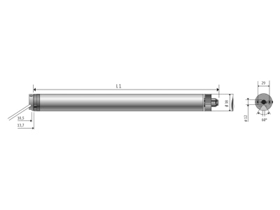 Product image Somfy 1242281 Tube mounted motor 13Nm
