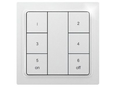 Product image 1 Eltako F6T55EB Keypad wg Remote control for switching device

