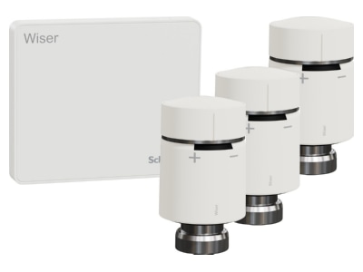 Produktbild Schneider Electric WiserHeizkoer Bundle2 Wiser Heizkoerper Bundle 2