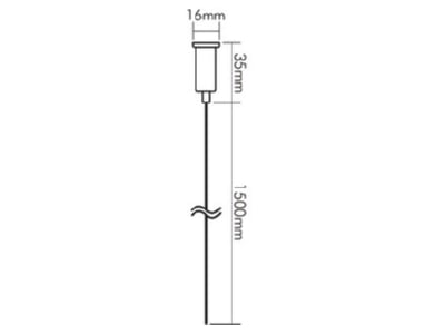 Dimensional drawing Nobile 1560960000 Mechanical accessory for luminaires