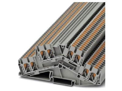 Produktbild 1 Phoenix PTTBS 2 5 QUATTRO Doppelstockklemme 0 14qmm 4qmm grau
