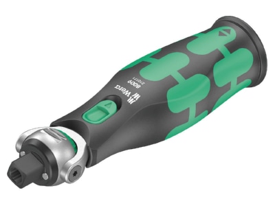 Detailansicht 1 Wera 8009ZyklopPocketSet1 Zyklop Knarre mit Bit Magazin