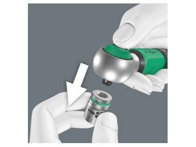 Detailed view 2 Wera Safe Torque A 1 Momentum wrench
