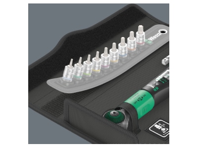 Detailansicht 2 Wera Safe Torque A 1 Set1 Drehmomentschluessel Satz 10 teiliger 1 4  