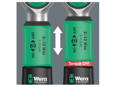 Detailansicht 8 Wera Safe Torque A 1 Set1 Drehmomentschluessel Satz 10 teiliger 1 4  