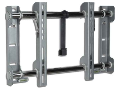 Angled view E P Elektrik WH1 Wall mount silver for audio video