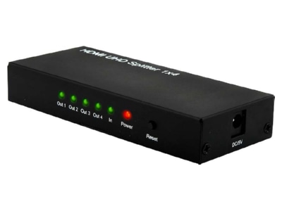 Produktbild 1 E P Elektrik UHD14 HDMI Verteiler 4 fach