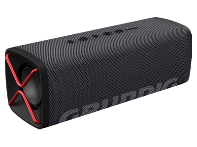 Angled view Grundig GBT ClubBlack Loudspeaker box 20W  music 