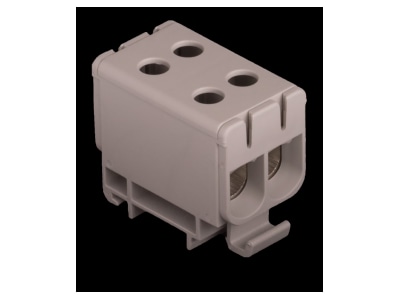 Product image 1 Pollmann UK 50 2A grau Feed through terminal block
