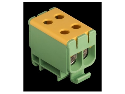 Product image 2 Pollmann UK 50 2PE gruen gelb Feed through terminal block