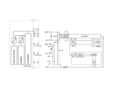 Schaltbild WAGO 750 8212 040 001 Controller PFC200 2  Generation